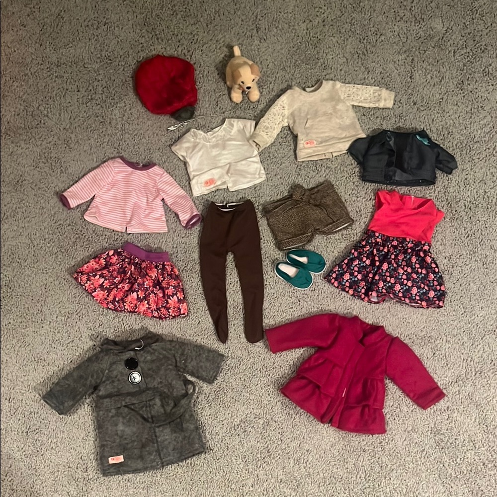 Stylish Doll Clothing Set with Accessories